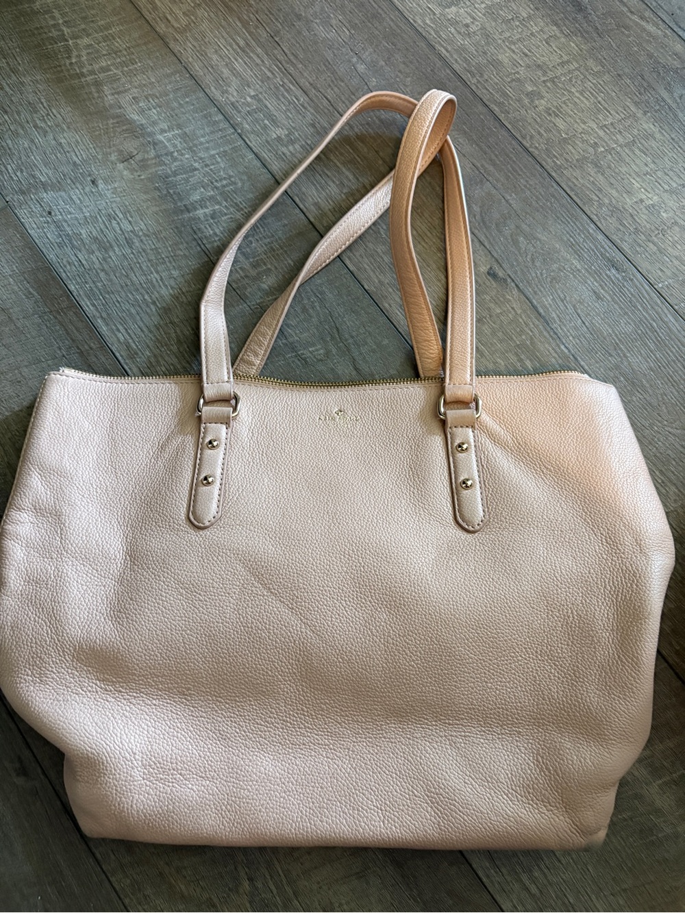 kate spade Blush Leather Tote Bag